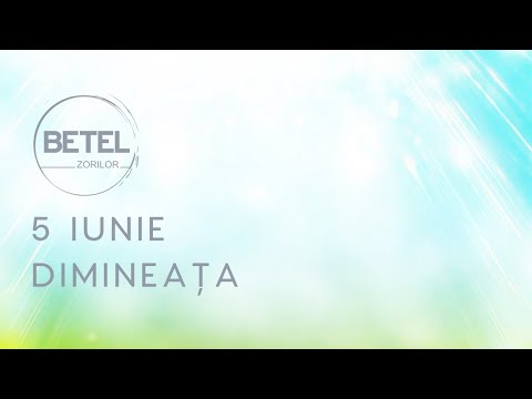 5 Iunie 2022 | Duminică dimineața | Cina Domnului