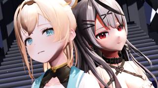 4K『魔法少女とチョコレゐト』風真いろは・沙花叉クロヱ【ホロライブMMD】