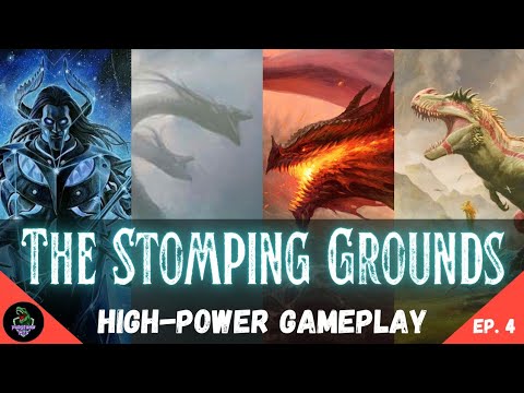The Stomping Grounds: Klauth vs Heliod vs Progenitus vs Ghalta // High Power Commander Gameplay