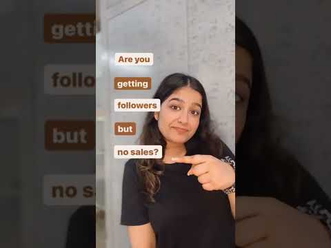 Getting followers but no sales😓 Instagram Strategies to gain sales😍 #instagramgrowth