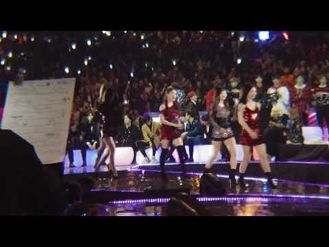 [Fancam]171201 MAMA BTS/Got7/NCT 127 reactions to Best Female Artist (Red Velvet)