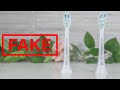 Fake Philips Sonicare toothbrush heads