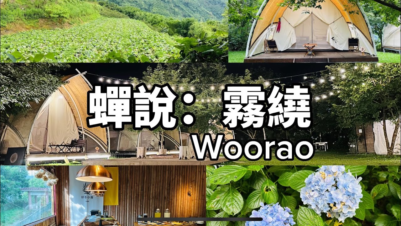 【蟬說：霧繞WooRao】新竹五峰鄉「白蘭部落」露營區推薦！森林療癒系豪華露營，免搭帳一泊二食懶人露營！「獵徑尋根」跟著獵人深入探索泰雅部落~