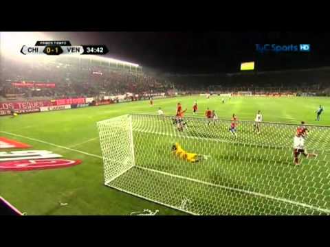 Vizcarrondo goal | Chile 0-1 Venezuela | 17/7/2011