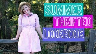 SUMMER THRIFTED LOOKBOOK ♥