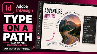 Type on a Path Tool Lesson - InDesign and Editorial Design Course