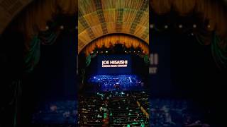 Download lagu For seven nights in August, Joe Hisaishi made Radio City Music Hall history with a sold out run mp3