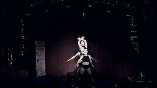 Pole Dance Group Routine to Dead Editors by Massive Attack (B&amp;W)