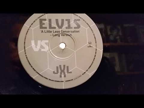 A Little Less Conversation Long Version - Elvis Presley vs JXL - RCA 10" 45rpm Vinyl Record