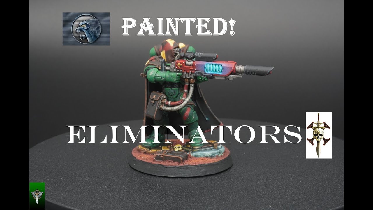 Painted! Space Marine Eliminators Showcase [4K] Warhammer 40k Dark Angels