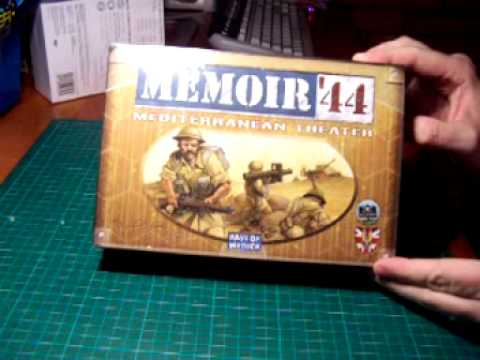 Memoir \'44 Mediterranean Theater unboxing 