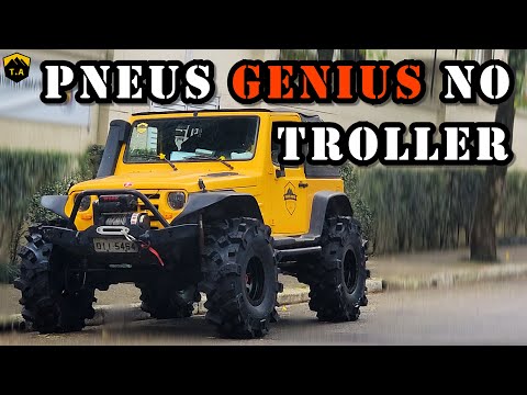 I put GIANT Genius tires on the Troller T4 3.0