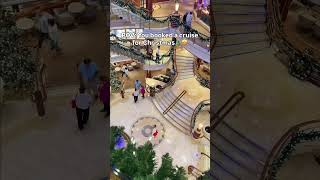 It’s a must to experience a cruise at Christmas🎄🤩 #shorts #cruiselife #christmas