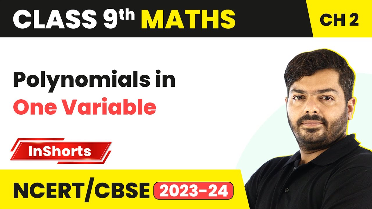 Polynomials in One Variable | Class 9 Maths Chapter 2 | Polynomials