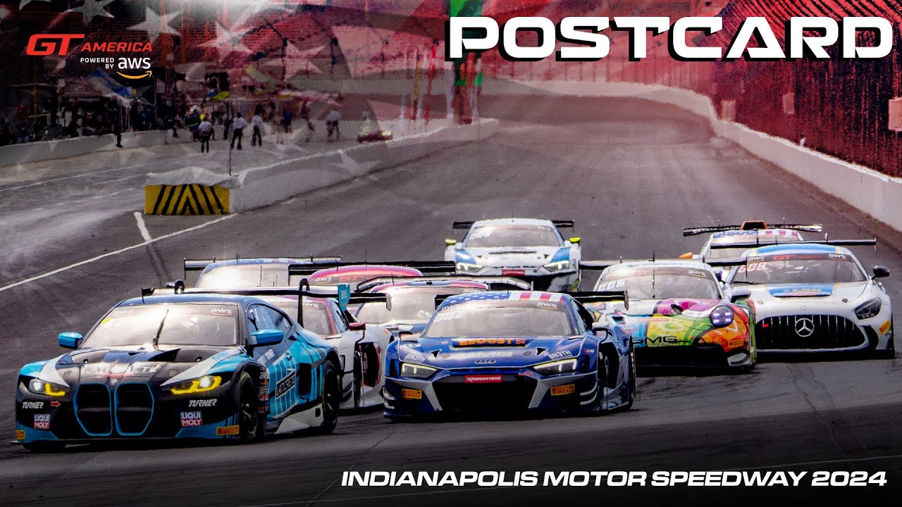 Postcard - Indianapolis Motor Speedway