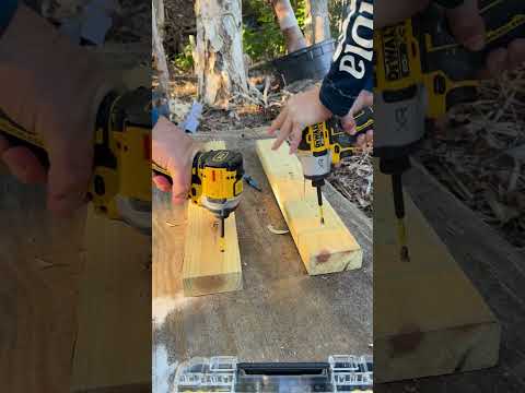 Dewalt Atomic vs XR impact. #construction  #dewalt #impact