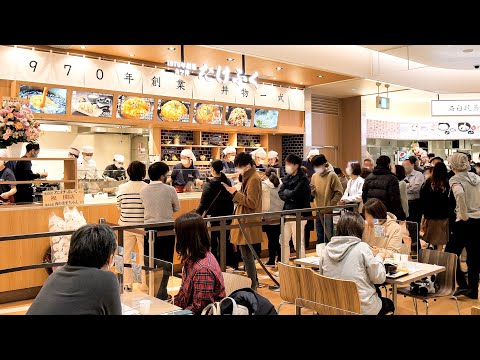【西宮市 西宮ガーデンズ内】何これ？！フードコートに信じられない行列を作る超絶人気のWカツ丼丨Japan's Tastiest Rice Bowl : KATSUDON
