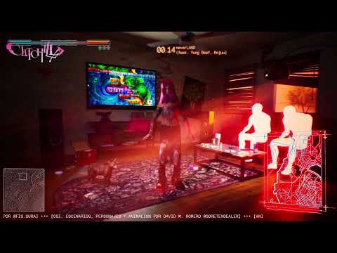 Clutchill - neverLAND (feat. Yung Beef, Rojuu) [Visualizer]