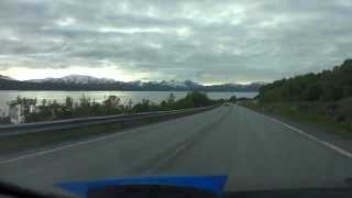 preview picture of video '[HD] 47 車載動画 ストースレット(Storslett)～トロムソ(Tromsø) in ノルウェー'