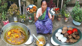 Egg And Taro Root Masala Curry — Traditional Recipe
