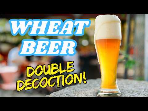 Brewing a DOUBLE Decoction Hefeweizen for Oktoberfest!