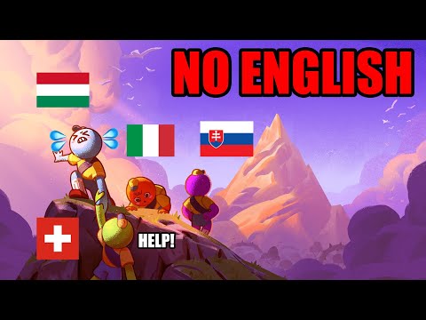 PEAK but we played using ONLY our native languages! NO ENGLISH ALLOWED