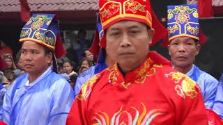 Lễ tế mừng Đình hàng tổng chợ Xanh, phục dựng lại năm 2013