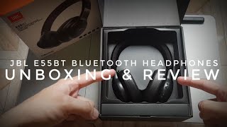 Video thumbnail for JBL E55BT BLUETOOTH HEADPHONES UNBOXING & REVIEW - TechVlog #1 by Nak3dBananaTV