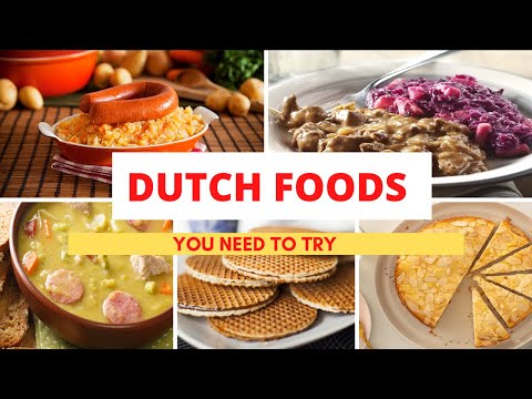 Most Popular Netherlands Foods | Dutch Cuisine