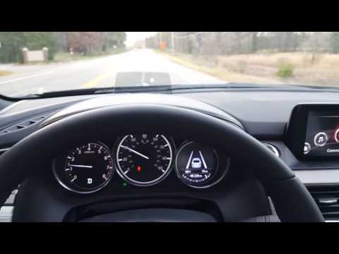 2017 Mazda 6 GT with iActiveSense - 'Lane Keep Assist' review and demonstration Part 2