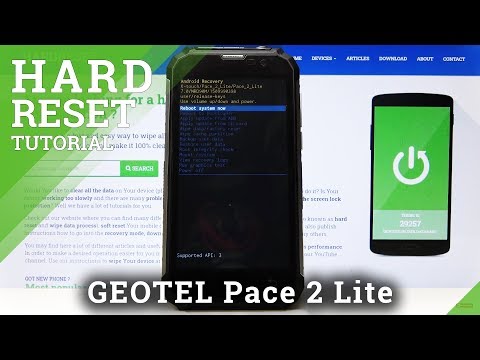 HARD RESET GEOTEL Pace 2 Lite – Bypass Screen Lock / Wipe Data