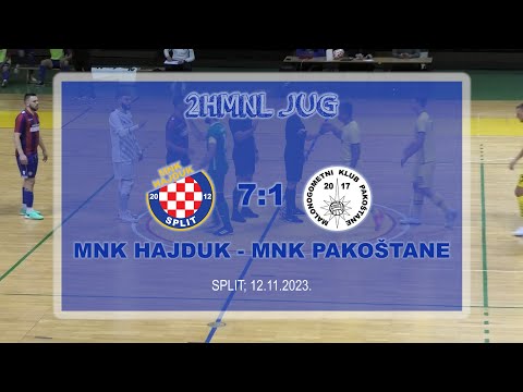 UMN_TV  2HMNL Jug_MNK Hajduk -MNK Pakoštane (Sažetak)