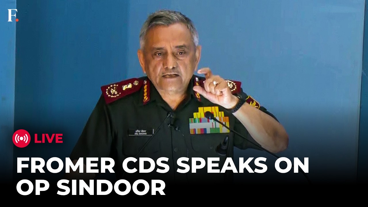 LIVE | Former Chief of Defence Speaks on Op Sindoor and Its Aftermath | Operation Sindoor