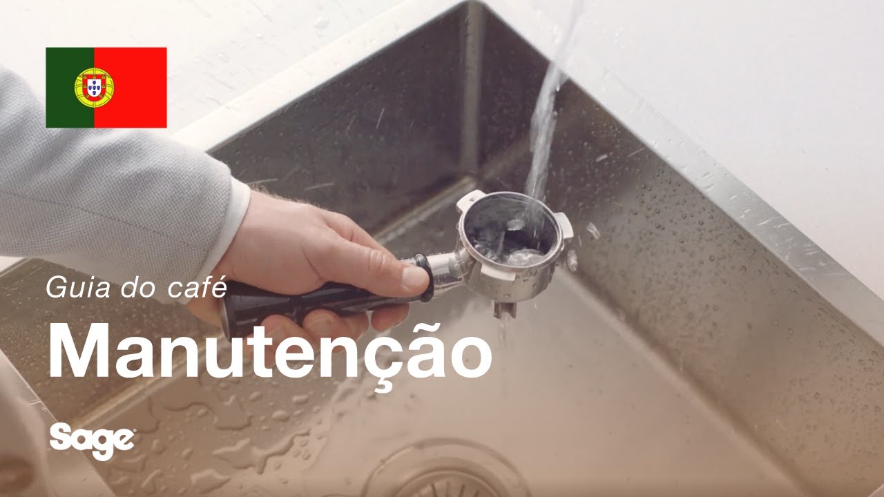 Enxaguar o cesto de filtro