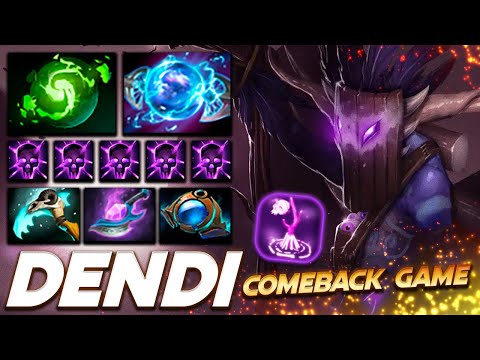 Dendi Witch Doctor Comeback Game - Dota 2 Pro Gameplay [Watch & Learn]