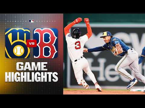 보스턴 VS 밀워키 MLB 하이라이트