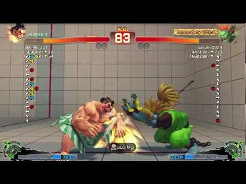 Akimo (Honda) vs Sasuke (Blanka) - AE 2012 Ranked Match *720p HD*