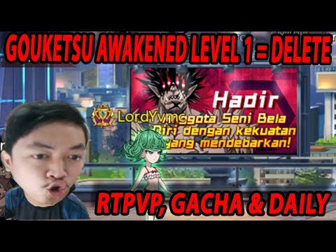 🔴🔴AKUN UTAMA YVMC MAU GACHA A2 GOUKETSU SSR+!! [NYICIL SUBATIN] - ONE PUNCH MAN:The Strongest