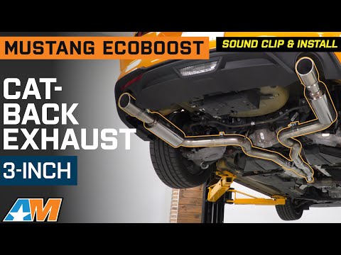 2015-2023 Mustang EcoBoost 3-Inch Cat-Back Exhaust with Polished Tips Review & Sound Clip