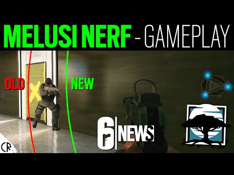 Melusi Nerf - Balance Changes - Gameplay  - 6News - Rainbow Six Siege