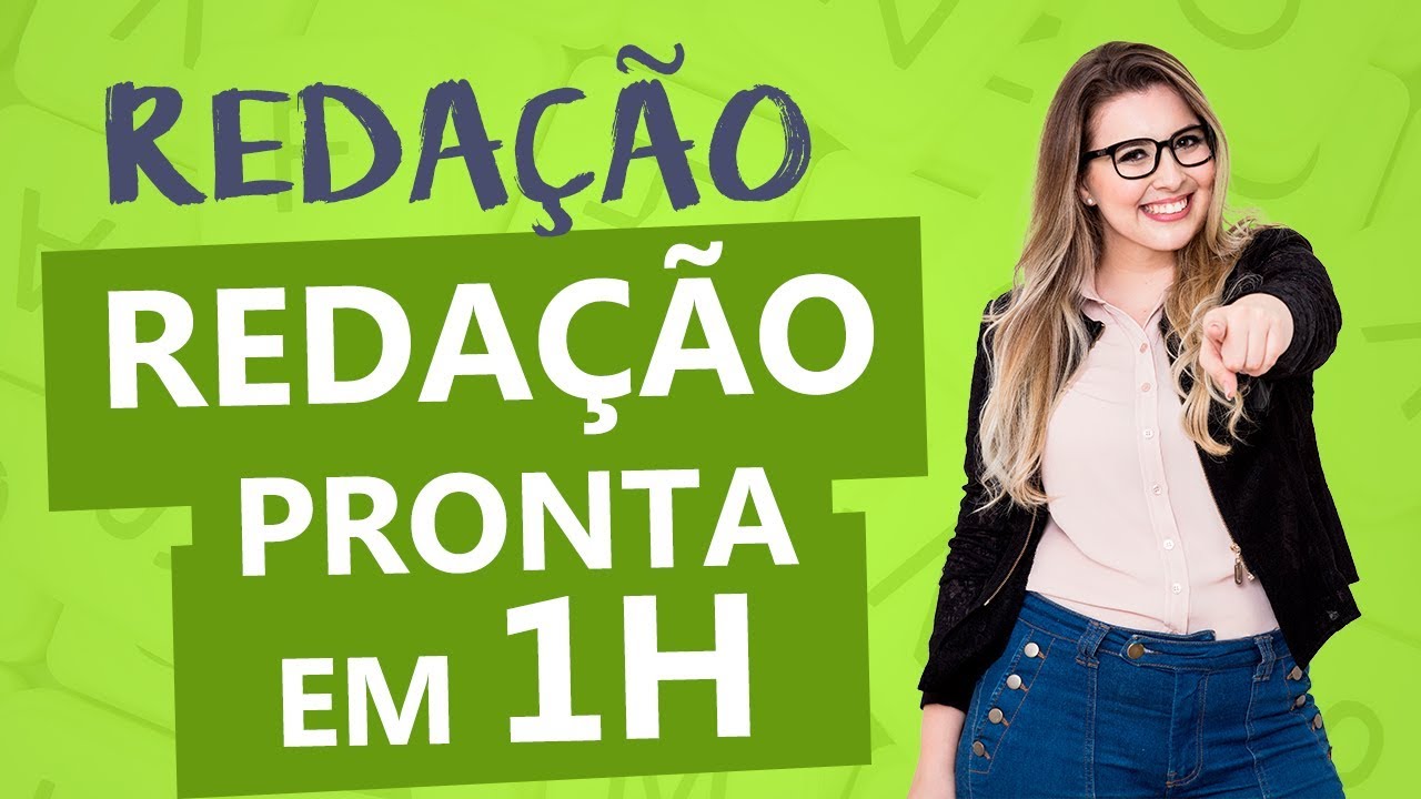 REDAÇÃO EM 1 HORA: 7 TÉCNICAS QUE FUNCIONAM - Profa. Pamba