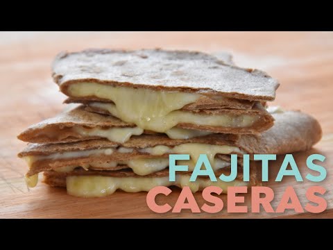 🌮Masa de Fajitas - Tacos- Rapiditas  integrales caseros 3 ingredientes tb cómo hacer quesadillas