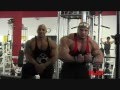 Big Ramy 2014 and Dennis James Train Chest