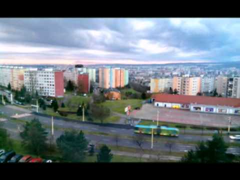 Timelapse Getting Dark Košice
