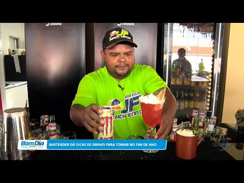 Bartender dá dicas de drinks para tomar no fim de ano 26 12 2022