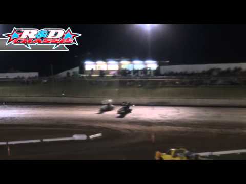 Micro Sprints - A-Main - Toowoomba Speedbowl - 29.12.13