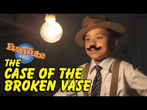 The CASE of the BROKEN VASE! An EvanTubeHD Detective Story Video