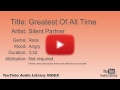 Greatest Of All Time Silent Partner Rock Angry YouTube Audio Library BGM