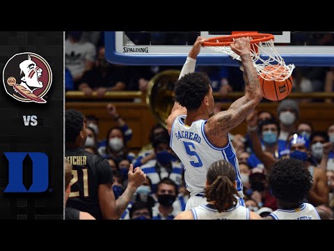 Florida State vs. Duke Men's Basketball Highlights (2021-22)