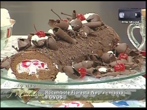 Palmirinha - Rocambole Floresta Negra - Tv Culinária 2007